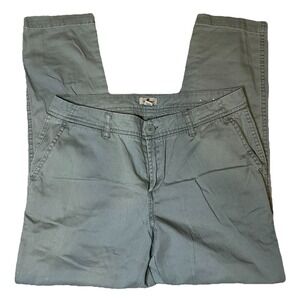 Woolrich Women's Sunday‎ Chino Crop  Pant Size 6 - Safe Green